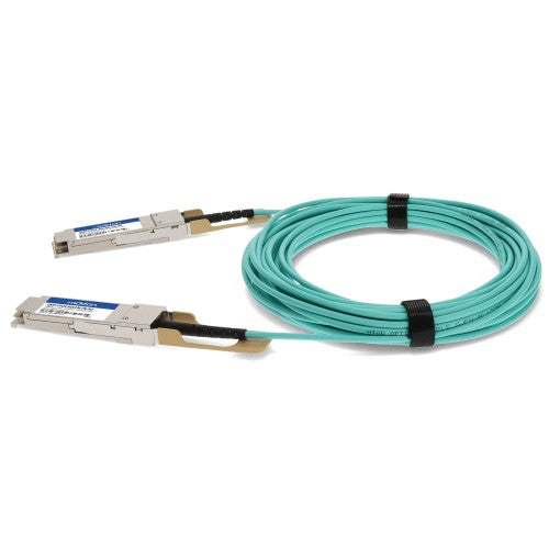 AddOn Networks QSFP-OTU4-AOC1M-CN-AO InfiniBand/fibre optic cable 39.4" (1 m) QSFP28 Mint color