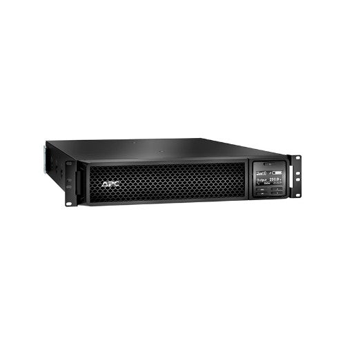 APC SRT3000RMXLT uninterruptible power supply (UPS) Double-conversion (Online) 3 kVA 2700 W 3 AC outlet(s)