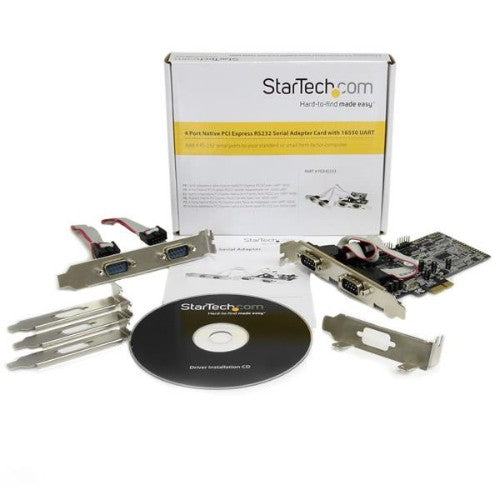 StarTech.com PEX4S553 interface cards/adapter Internal Serial