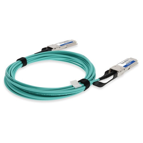 AddOn Networks ADD-QARQPA-AOC3M InfiniBand/fibre optic cable 118.1" (3 m) QSFP+ Active DAC Aqua color