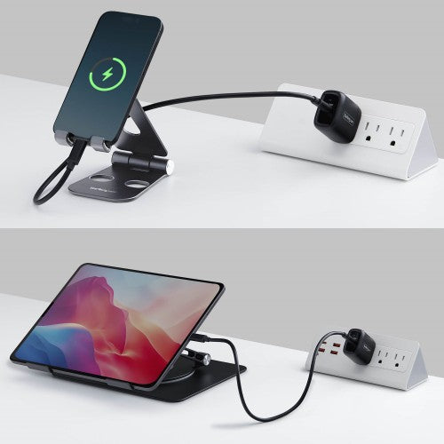 StarTech.com 102NB-WALL-CHARGER mobile device charger Universal Black AC Fast charging Indoor