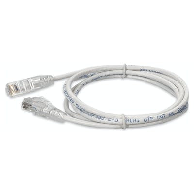 AddOn Networks ADD-7FSLCAT6A-WE networking cable White 83.9" (2.13 m) Cat6a U/UTP (UTP) Round