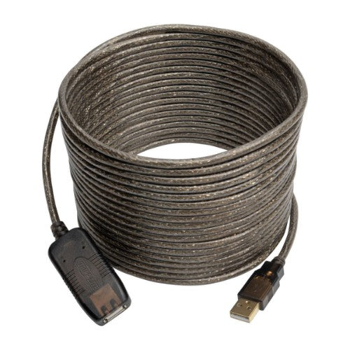 Tripp Lite U026-025 USB cable USB 2.0 300" (7.62 m) USB A 0.48 Gbit/s Black