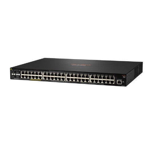 HPE Aruba Networking Aruba 2930F 48G PoE+ 4SFP+ 740W Managed L3 Gigabit Ethernet (10/100/1000) Power over Ethernet (PoE) 1U Black