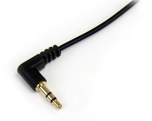 StarTech.com MU1MMSRA audio cable 11.8" (0.3 m) 3.5mm Black