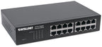 Intellinet 561068 network switch Unmanaged L2 Gigabit Ethernet (10/100/1000) 1U Black