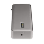 StarTech.com 129N-USBC-KVM-DOCK laptop dock/port replicator Wired USB 3.2 Gen 2 (3.1 Gen 2) Type-C Silver