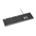 Kensington KB515 EQ keyboard Home/Office USB QWERTY Gray