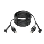 Tripp Lite Industrial Cat5e/Cat6 STP Patch Cable – RJ45 M/M, CMX Outdoor, IP67, 26 AWG, 4.87 m