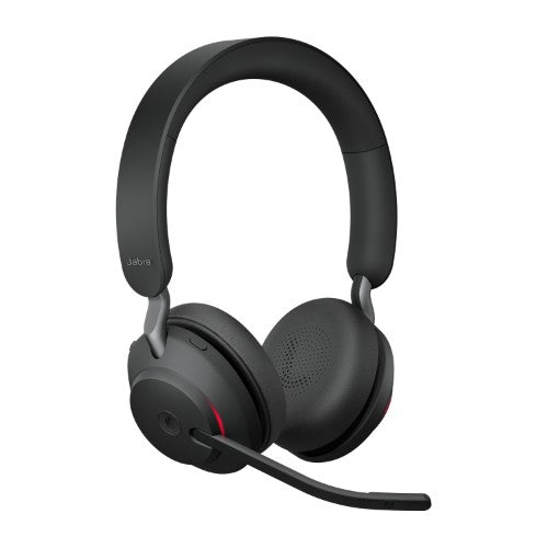 Jabra Evolve2 65 Headset Wireless Head-band Office/Call center USB Type-C Bluetooth Black
