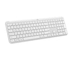 Logitech Signature Slim K950 keyboard Office RF Wireless + Bluetooth QWERTY English White