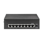 Eaton NG8POE-1 network switch Unmanaged Gigabit Ethernet (10/100/1000) Power over Ethernet (PoE) 1U Black