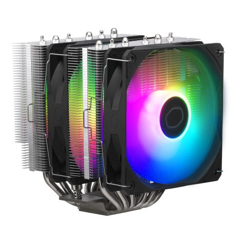 Cooler Master Hyper 620S Processor Air cooler 4.72" (12 cm) Black, Silver