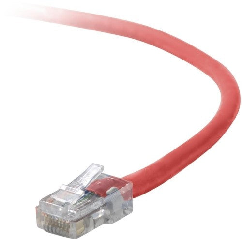 Belkin Cat5e Patch Cable, 5ft, 1 x RJ-45, 1 x RJ-45, Red networking cable 59.1" (1.5 m)