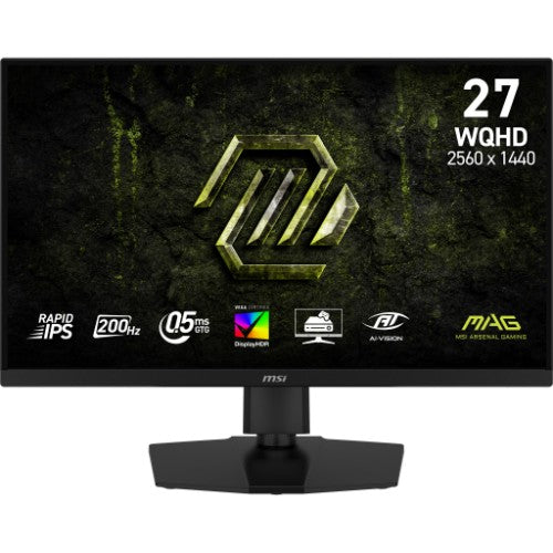 MSI MAG 274QPF E20 computer monitor 27" 2560 x 1440 pixels Wide Quad HD LCD Black