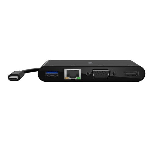 Belkin AVC004BK-BL laptop dock/port replicator Wired Black