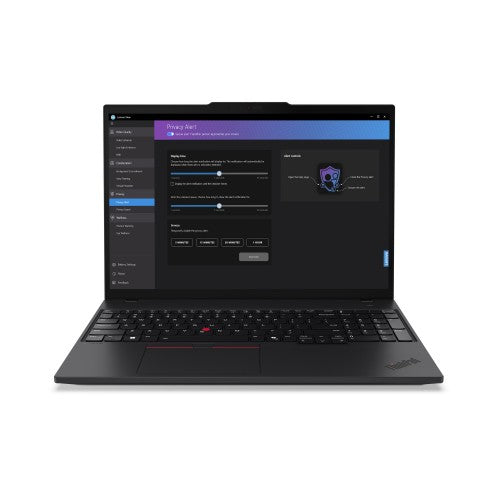 Lenovo ThinkPad T16 Gen 3 Intel Core Ultra 7 155U Laptop 16" Touchscreen WUXGA 16 GB DDR5-SDRAM 1 TB SSD Wi-Fi 6E (802.11ax) Windows 11 Pro English Black