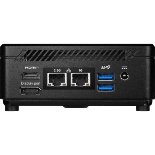 MSI Cubi 5 12M-444US Intel® Core™ i5 i5-1235U 8 GB DDR4-SDRAM 500 GB SSD Windows 11 Pro Mini PC Black