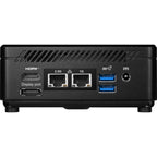 MSI Cubi 5 12M-444US Intel® Core™ i5 i5-1235U 8 GB DDR4-SDRAM 500 GB SSD Windows 11 Pro Mini PC Black