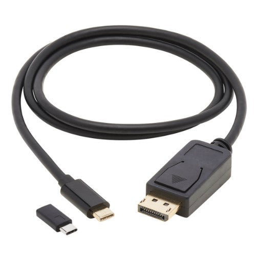 Tripp Lite U444-003-DP-BD video cable adapter 35.8" (0.91 m) USB Type-C DisplayPort Black