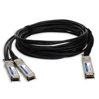 AddOn Networks MCP7H50-V02AR26-AO InfiniBand/fibre optic cable 98.4" (2.5 m) QSFP56 2x QSFP56 Black