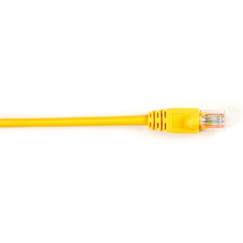Black Box CAT5e Value Line, 6-ft networking cable Yellow 70.9" (1.8 m) U/UTP (UTP)