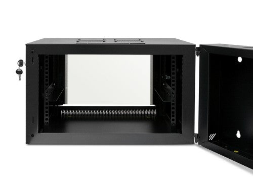 iStarUSA WMZ-655 rack cabinet 6U Wall mounted rack Black
