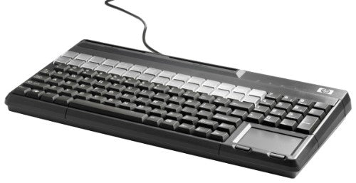 HP POS USB Keyboard with Magnetic Stripe Reader