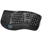 Adesso Tru-Form 4500 keyboard Universal RF Wireless QWERTY US English Black