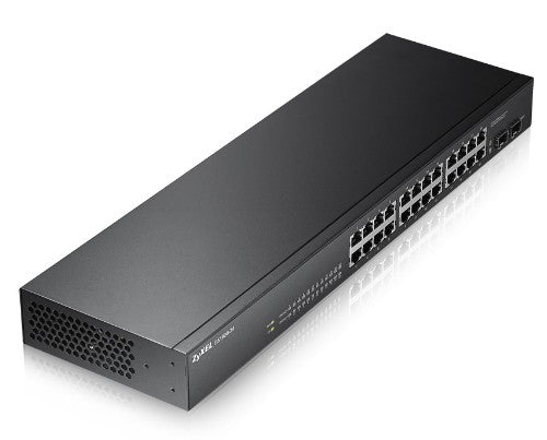 Zyxel GS1900-24 network switch Managed Gigabit Ethernet (10/100/1000) Black