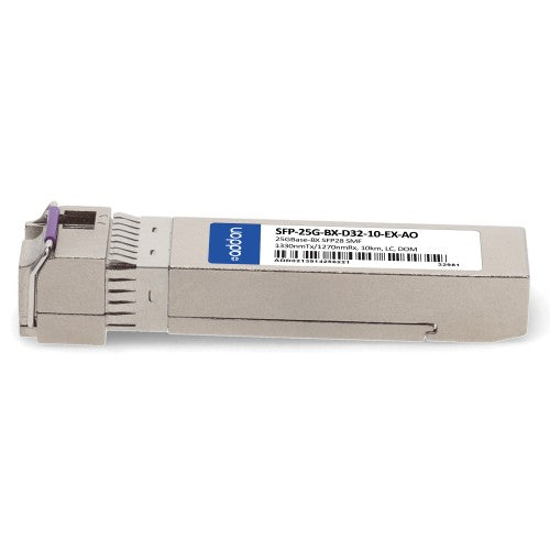 AddOn Networks SFP-25G-BX-D32-10-EX-AO network transceiver module Fiber optic 25000 Mbit/s SFP28