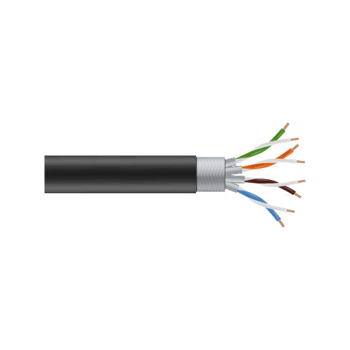Black Box C6ABC50S networking cable 12000" (304.8 m) Cat6a S/FTP (S-STP)