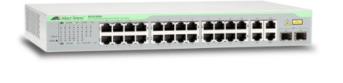 Allied Telesis AT-FS750/28-10 network switch Managed Fast Ethernet (10/100) 1U Gray