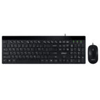 Adesso AKB-140CB keyboard Mouse included Home USB QWERTY US English Black