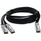 AddOn Networks MCP7H50-V003R26-AO InfiniBand/fibre optic cable 118.1" (3 m) QSFP56 2x QSFP56 Black