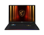 MSI Raider 18 HX AI A2XWJG-069US Intel Core Ultra 9 285HX Laptop 18" UHD+ 64 GB DDR5-SDRAM 2 TB SSD NVIDIA GeForce RTX 5090 Wi-Fi 7 (802.11be) Windows 11 Pro Black