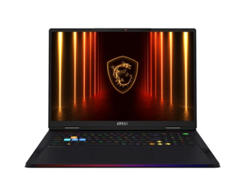MSI Raider 18 HX AI A2XWJG-069US Intel Core Ultra 9 285HX Laptop 18" UHD+ 64 GB DDR5-SDRAM 2 TB SSD NVIDIA GeForce RTX 5090 Wi-Fi 7 (802.11be) Windows 11 Pro Black