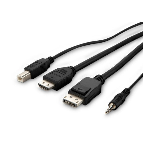 Belkin F1DN2CC-DHPP10T KVM cable Black 118.1" (3 m)