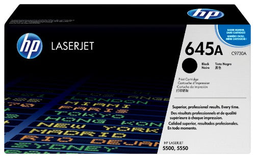 C9730A (645A) Toner black, 13K pages @ 5% coverage