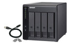 QNAP TR-004-US storage drive enclosure HDD/SSD enclosure Black 2.5/3.5"