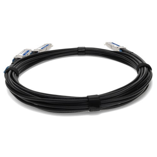 AddOn Networks QSFP28-2QSFP28-PDAC2-5M-AO InfiniBand/fibre optic cable 98.4" (2.5 m) 2x QSFP28 DAC Black