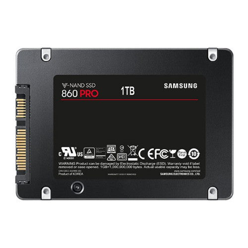 Samsung 860 PRO 2.5" 1 TB Serial ATA III 3D MLC