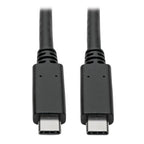 Tripp Lite U420-C03-G2-5A USB cable USB 3.2 Gen 2 (3.1 Gen 2) 35.8" (0.91 m) USB C 10 Gbit/s Black