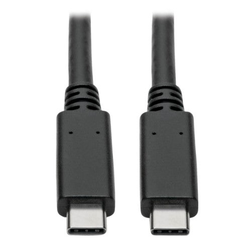 Tripp Lite U420-C03-G2-5A USB cable USB 3.2 Gen 2 (3.1 Gen 2) 35.8" (0.91 m) USB C 10 Gbit/s Black
