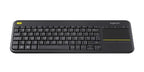 Logitech 920-007119 keyboard Universal RF Wireless QWERTY US International Black