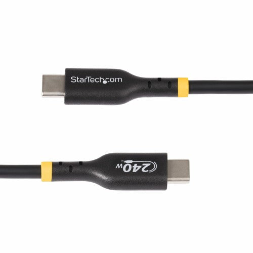 StarTech.com USB2EPR3F USB cable USB 2.0 36.5" (0.928 m) USB C 0.48 Gbit/s 240 W Black