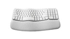 Logitech Wave Keys keyboard Universal RF Wireless + Bluetooth QWERTY English White