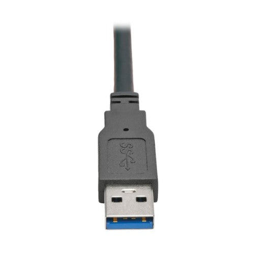 Tripp Lite U324-001-APM USB cable USB 3.2 Gen 1 (3.1 Gen 1) 11.8" (0.3 m) USB A 5 Gbit/s Black, Blue