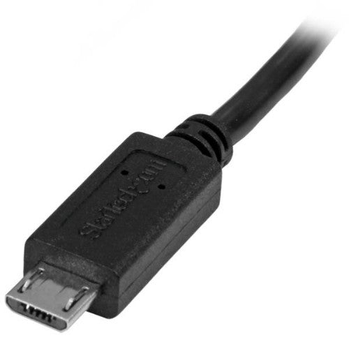 StarTech.com USBUBEXT50CM USB cable USB 2.0 19.7" (0.5 m) Micro-USB B 0.48 Gbit/s Black