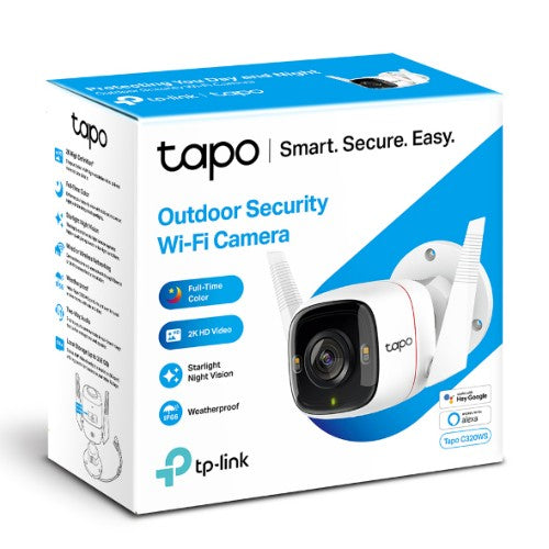 TP-Link Tapo C320WS Bullet IP security camera Indoor & outdoor 2160 x 1440 pixels Wall